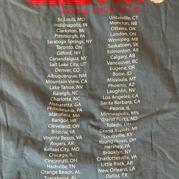 Keith Urban Graffiti U 18’ World Tour Shirt - Picture 6 of 6